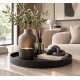 Diga Colmore Stoer decoratie plateau mat zwart 